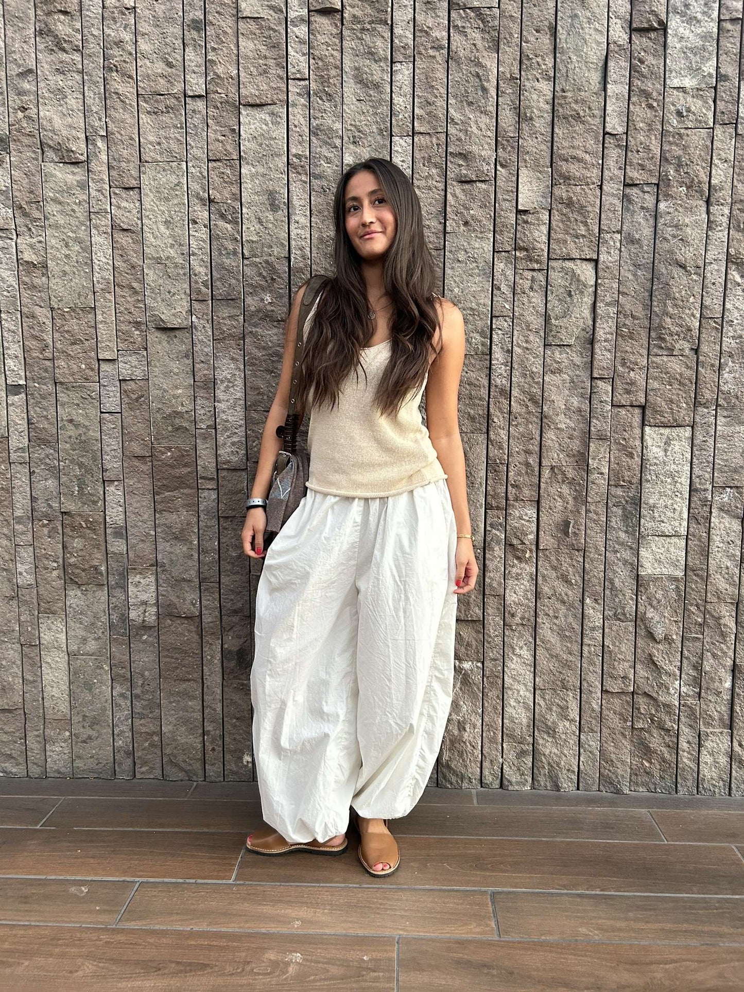 Avarca sandal brun